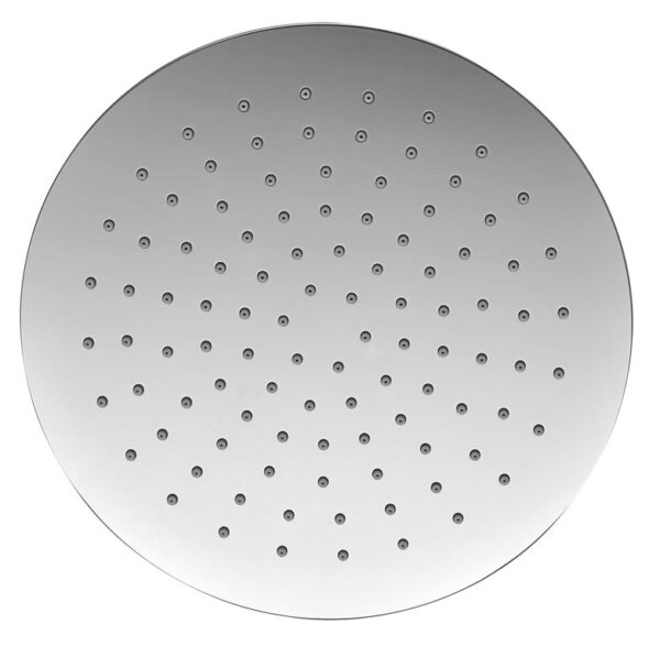 250mm MODERN ROUND RAIN SHOWER HEAD CHROME