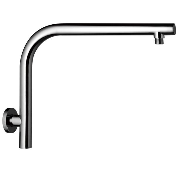 MODERN ARCHED ROUND SHOWER ARM CHROME