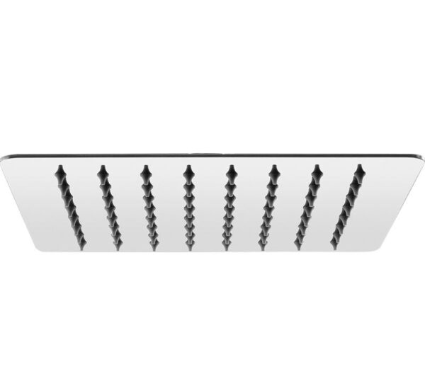 200mm MODERN SQUARE RAIN SHOWER HEAD STAINLESS STEEL