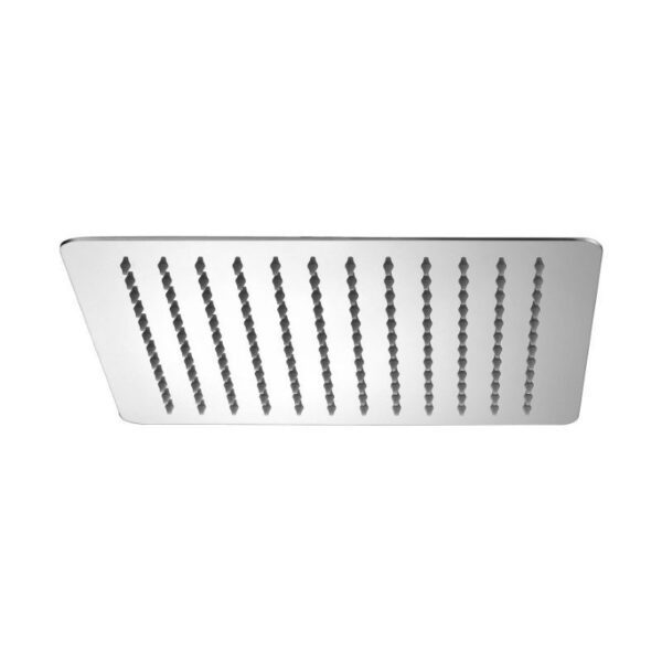300mm MODERN SQUARE RAIN SHOWER HEAD STAINLESS STEEL