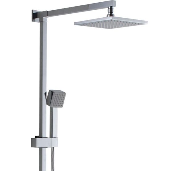 MODENA TWIN 2 IN 1 SHOWER RAIL CHROME - Image 3