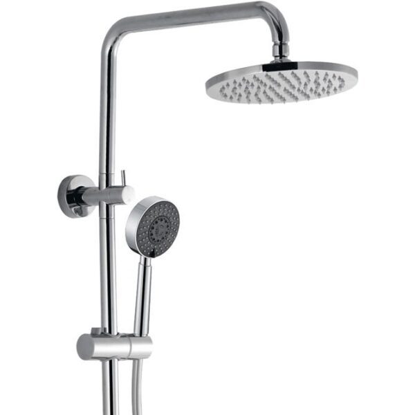 ISABELLA TWIN 2 IN 1 SHOWER RAIL CHROME - Image 2
