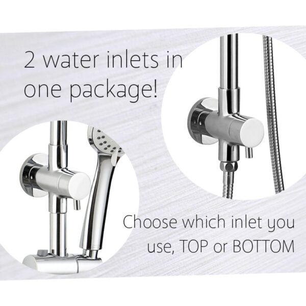 STELLA MULTI FUNCTION RAIL SHOWER CHROME - Image 4