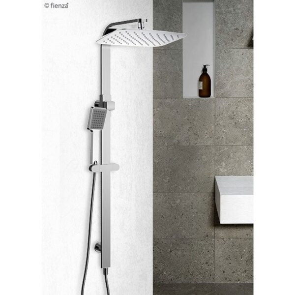 KOKO 2 IN 1  SHOWER RAIL CHROME - Image 2