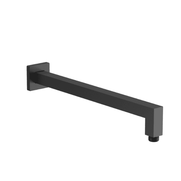 HANDEL SQUARE SHOWER ARM MATT BLACK