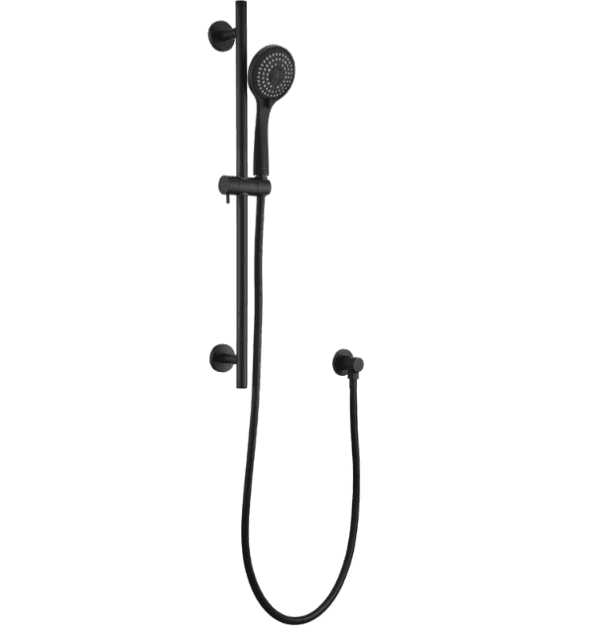 ROUND MULTI FUNCTION HAND SHOWER MATT BLACK