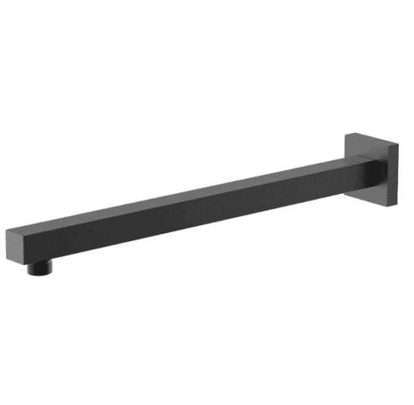 400mm HANDEL SQUARE SHOWER ARM MATT BLACK