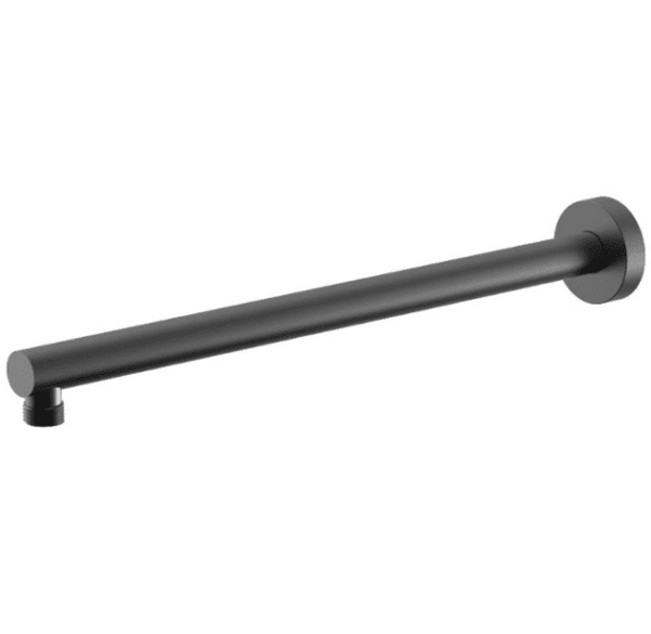 400mm HANDEL ROUND SHOWER ARM MATT BLACK