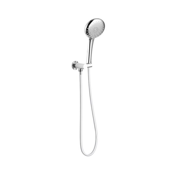 LOUI HAND SHOWER ON BRACKET ROUND Chrome
