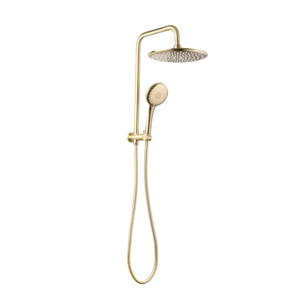 LOUI TWIN SHOWER Brushed Gold
